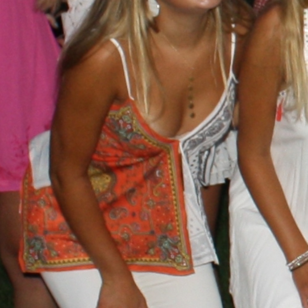 Scarf style flowy top